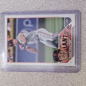 2023 Topps Ford Proctor RC